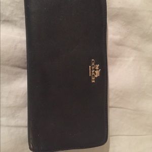 Black Coach Wallet